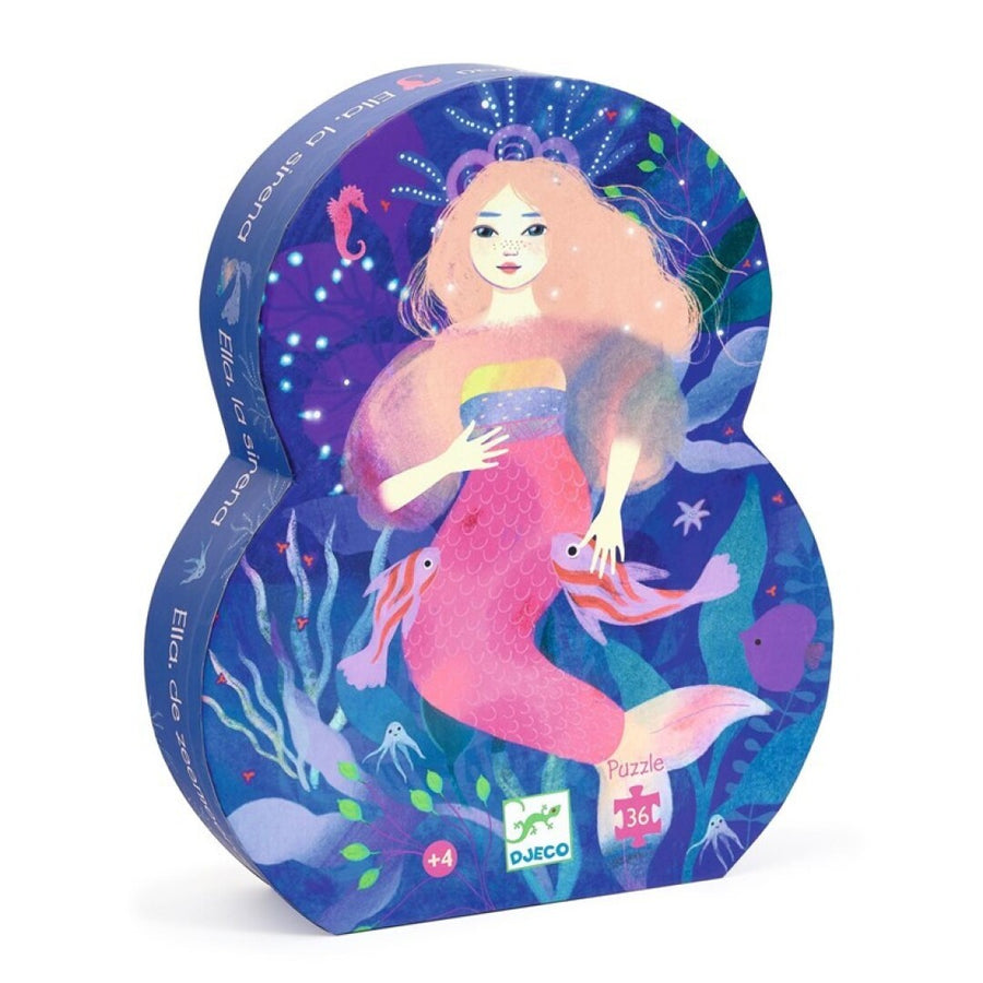 Puzzle Silueta Ella, La Sirena