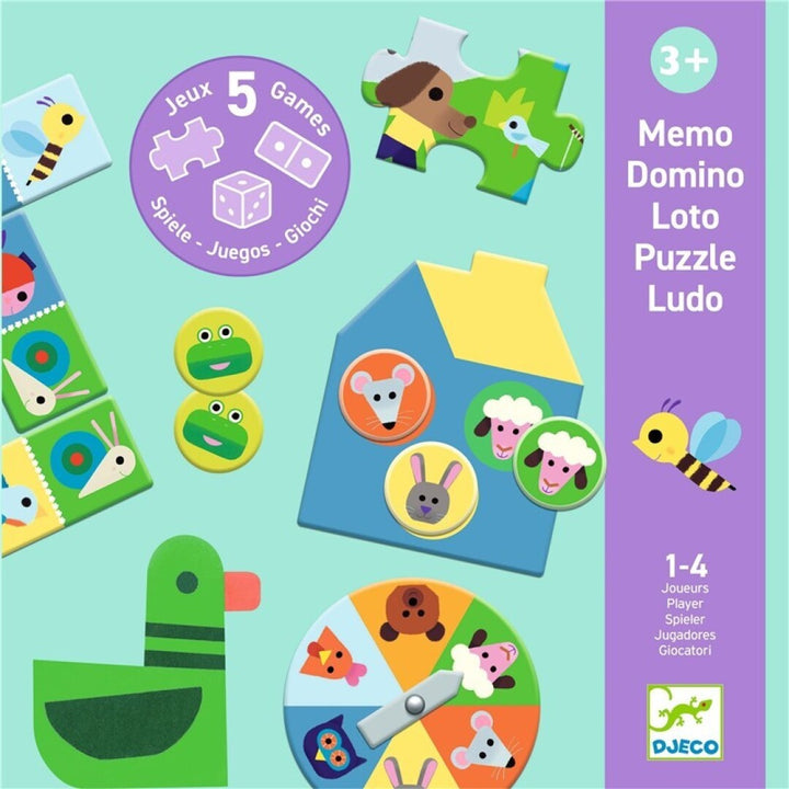 Educativo Puzzle En la granja