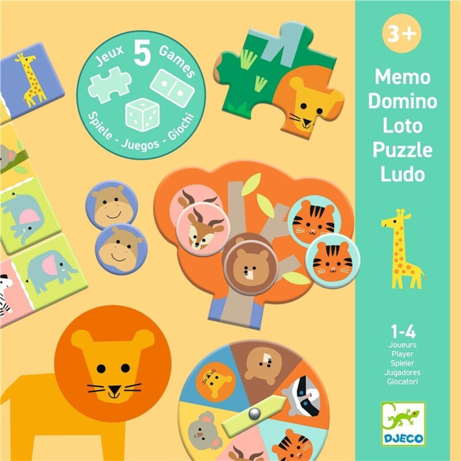 Educativo Puzzle Animales salvajes