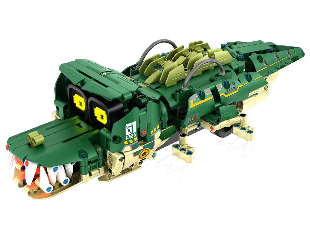 iMMaster Robot verde con paneles 3 en 1 - 513 pzas.