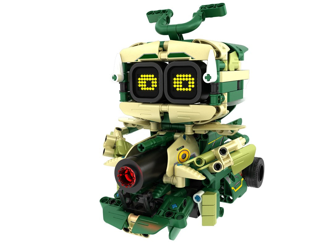 iMMaster Robot verde con paneles 3 en 1 - 513 pzas.