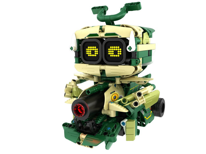 iMMaster Robot verde con paneles 3 en 1 - 513 pzas.