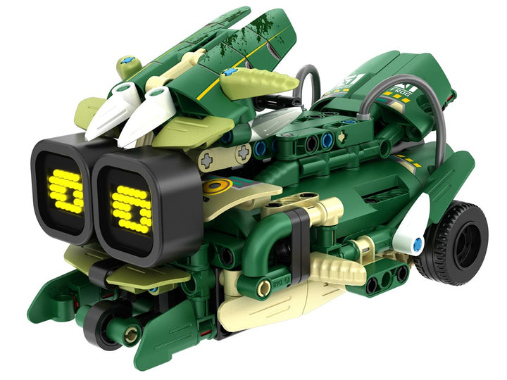iMMaster Robot verde con paneles 3 en 1 - 513 pzas.