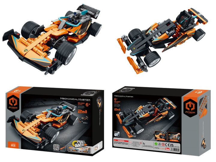 iMMaster Coche de carreras 2 en 1 - 220 pzas.