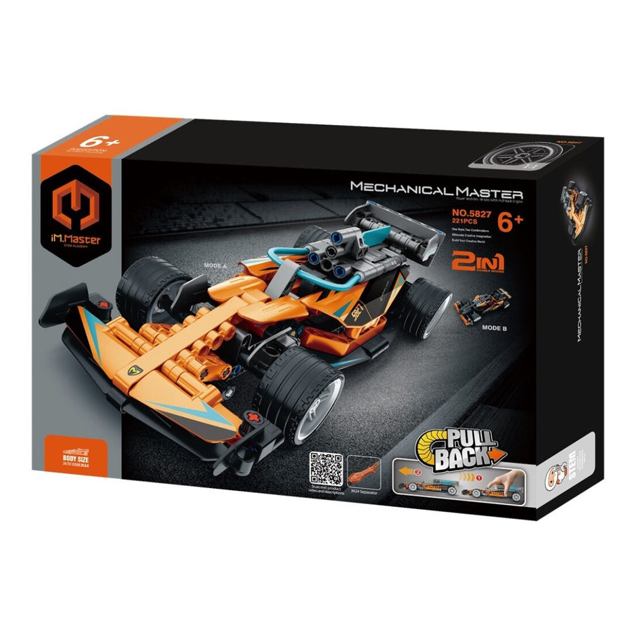 iMMaster Coche de carreras 2 en 1 - 220 pzas.