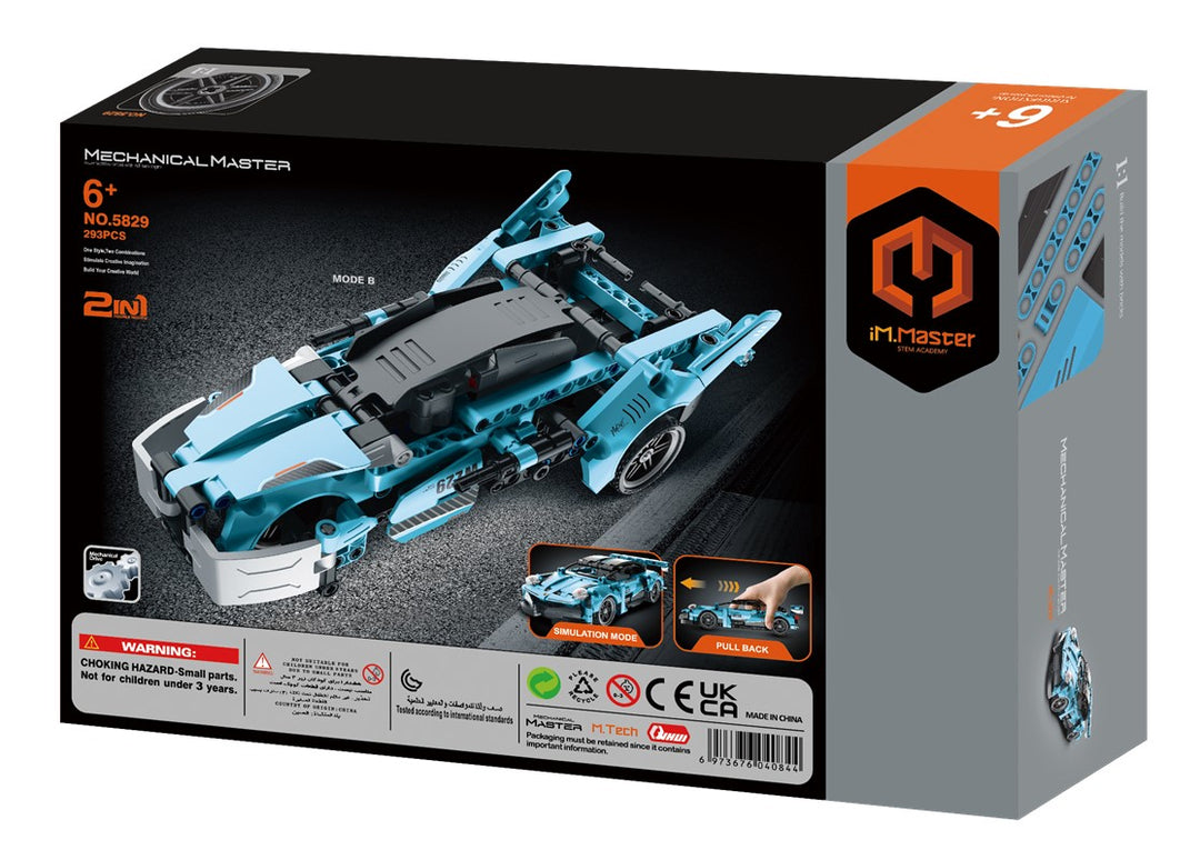 iMMaster Super car y moto 2 en 1 - 292 pzas.