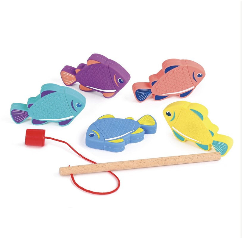 Pesca magnética para baño