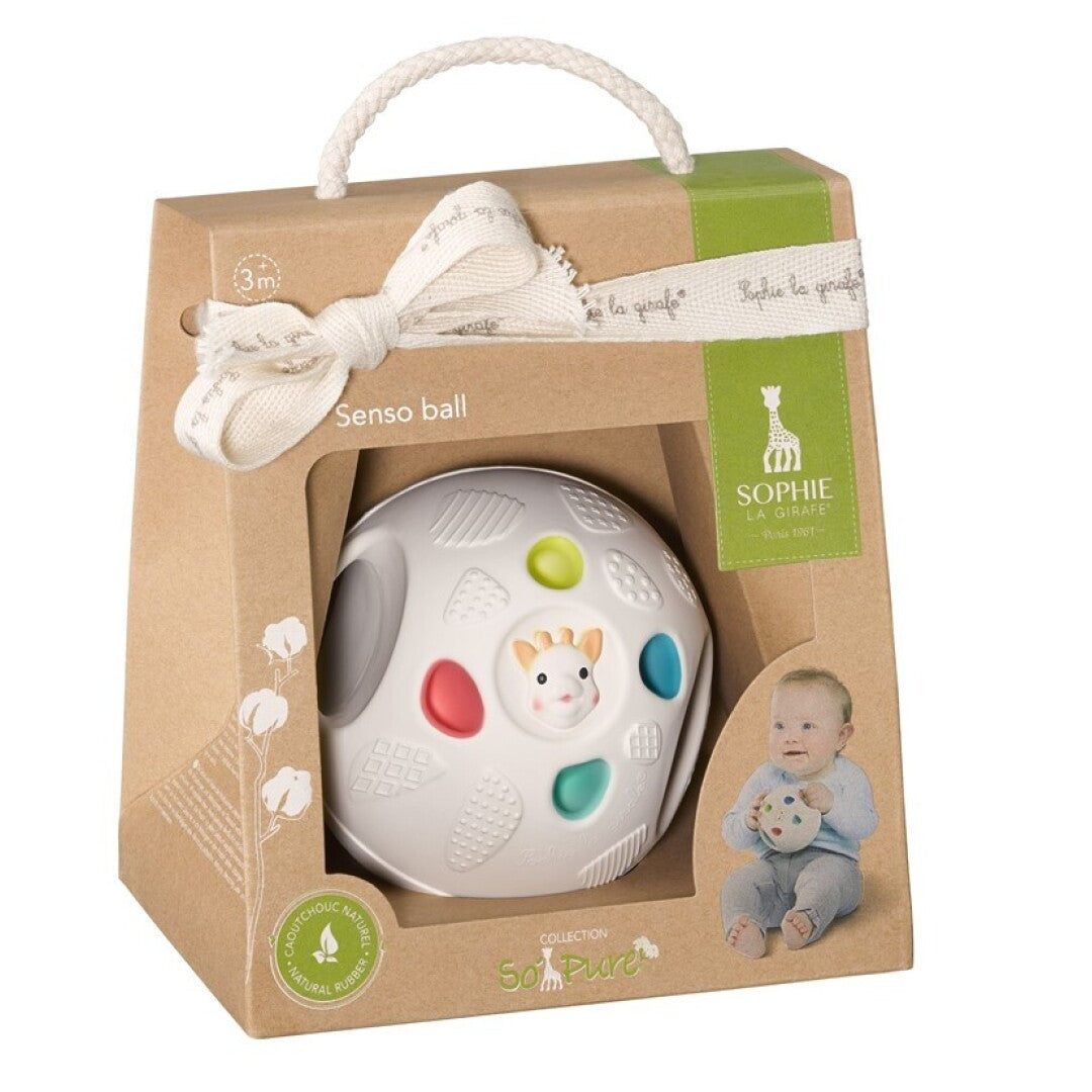 So'pure Senso'Ball Sophie la girafe (made from 100% natural rubber)