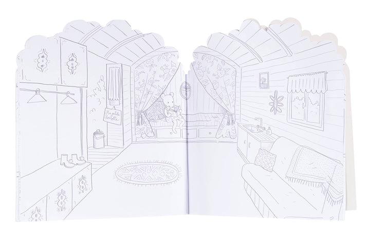Cuaderno de pegatinas "Gran Familia"