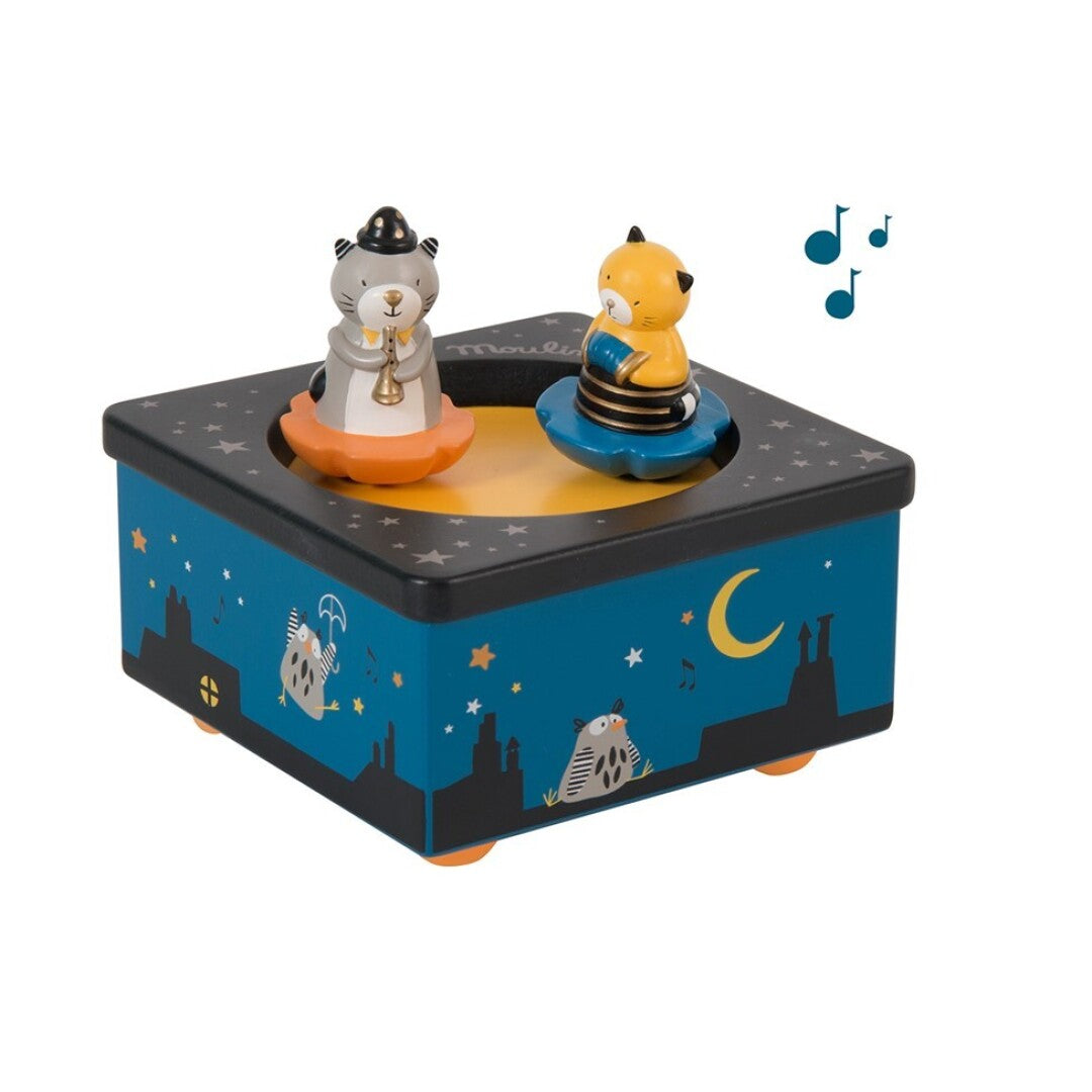 Caja de música "Moustaches"
