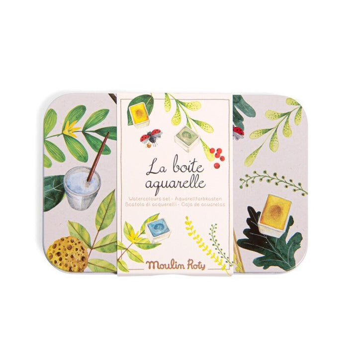 Caja de acuarelas "El Jardín de Moulin"