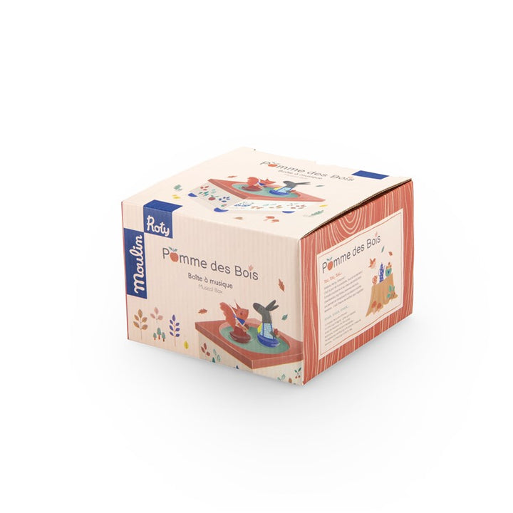 Caja de música "Pommes de bois"