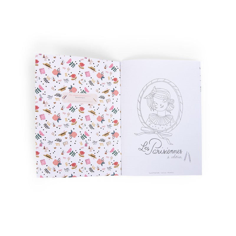Cuaderno para colorear Las Parisinas