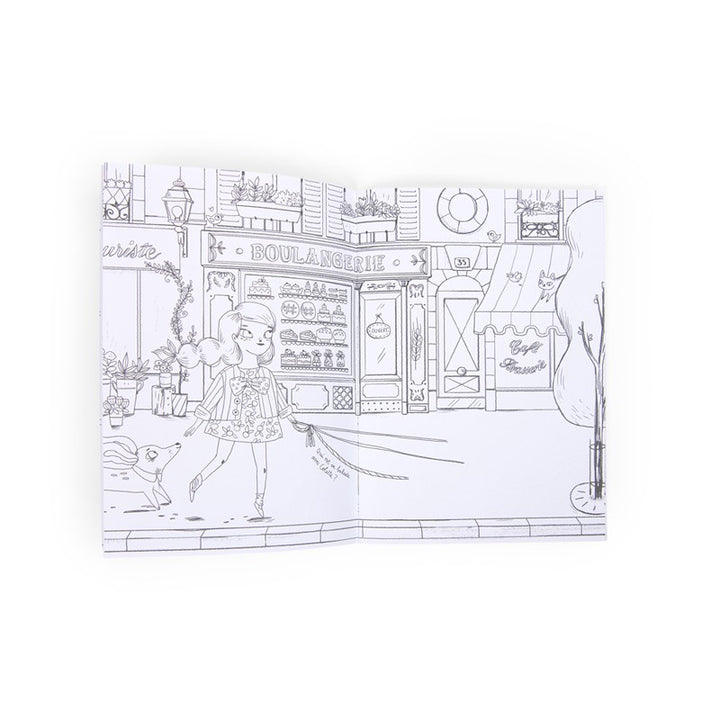 Cuaderno para colorear Las Parisinas