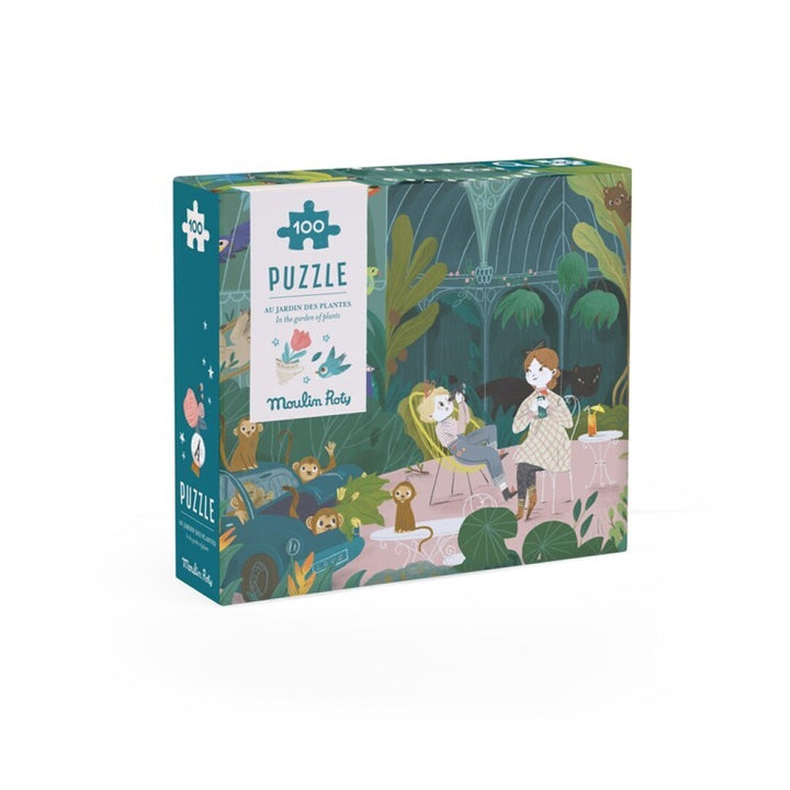 Puzzle En el jardín de las plantas (100 piezas)
