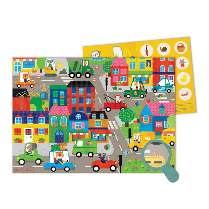 Puzzle En la ciudad  Popipop (48 piezas)