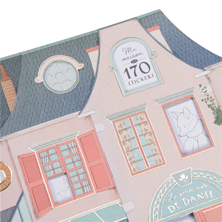 Cuaderno para pintar y pegatinas "Escuela del baile"