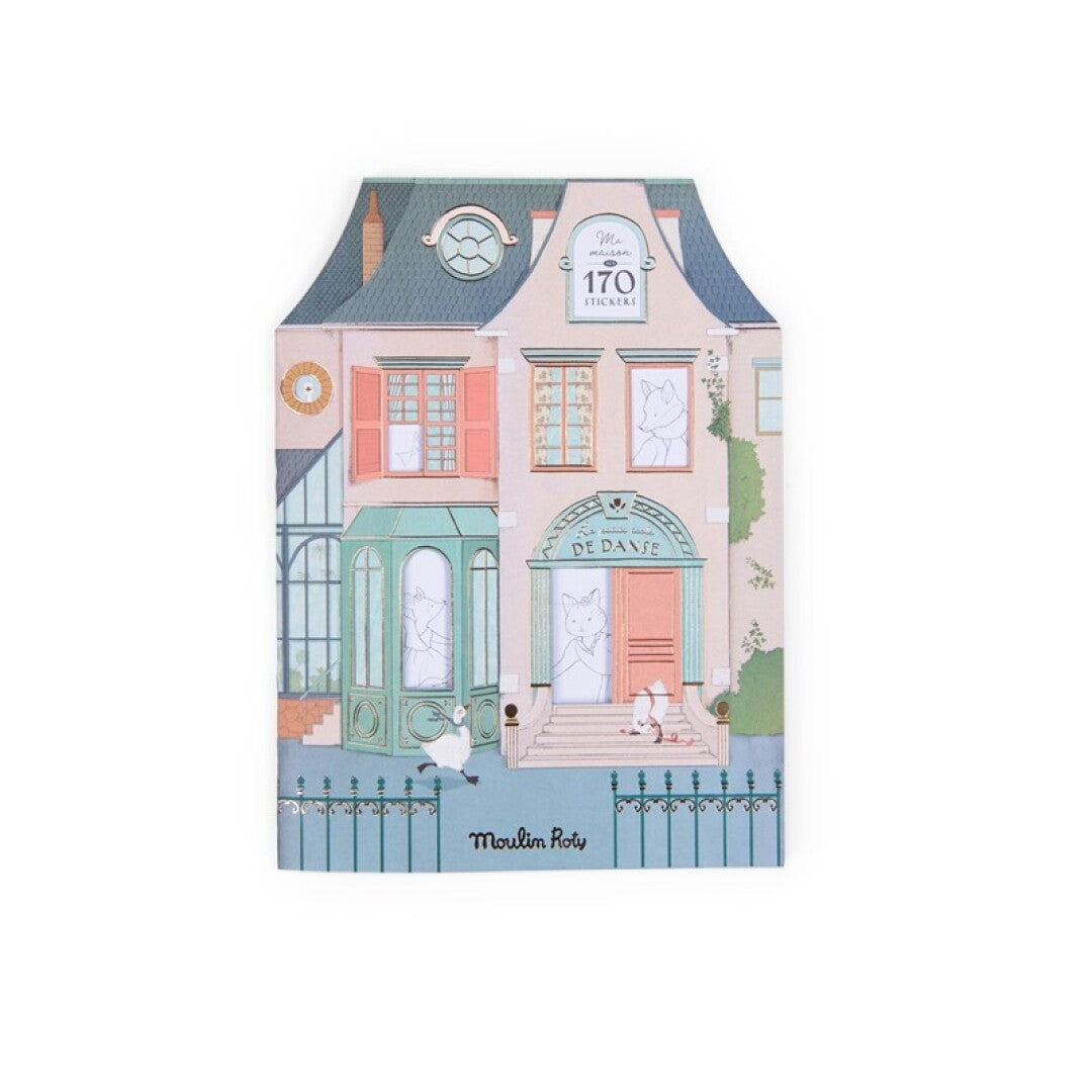 Cuaderno para pintar y pegatinas "Escuela del baile"