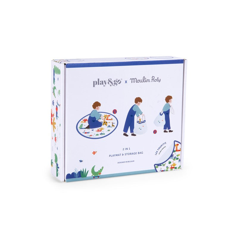 Alfombra de juego/Bolsa portátil "Toupitis"