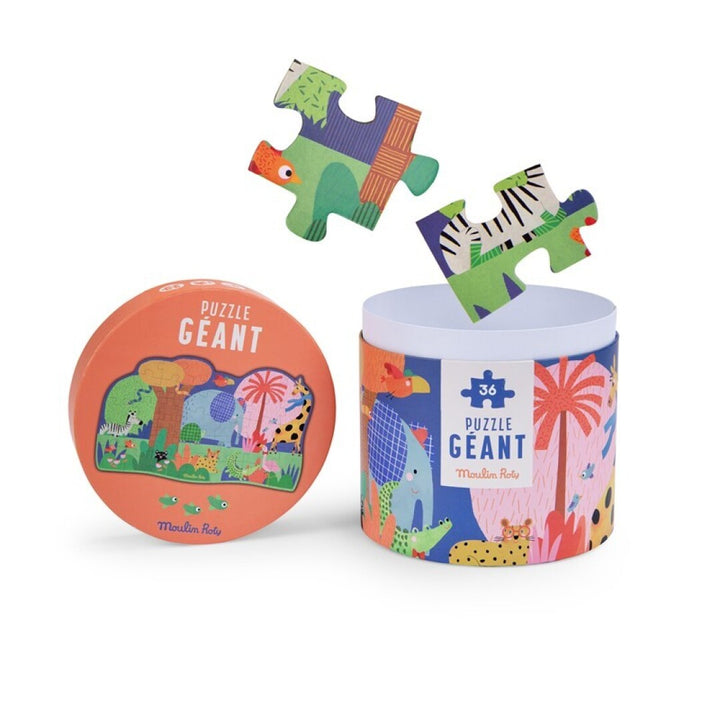 Puzzle gigante El oasis de los animales (36 piezas)