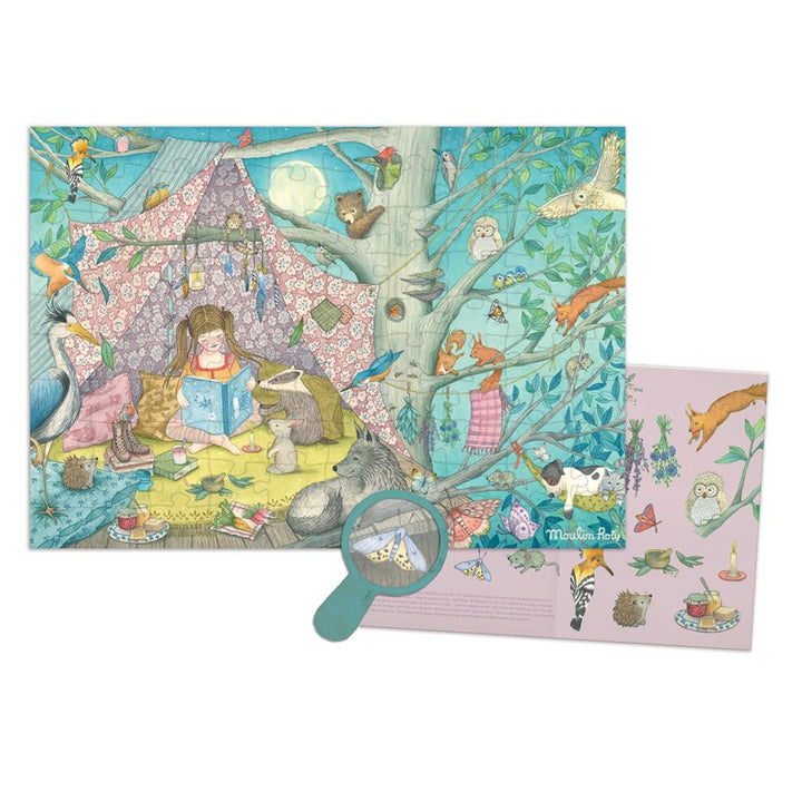 Puzzle La cabaña secreta Rosalies (100 piezas)