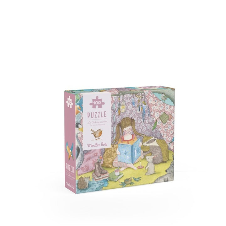 Puzzle La cabaña secreta Rosalies (100 piezas)