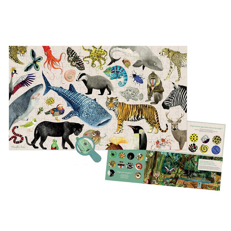Puzzle Los animales del mundo (200 piezas)