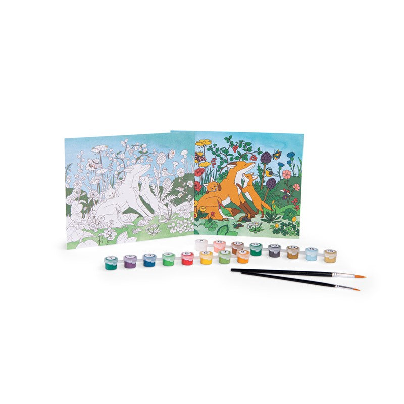 Pinturas por números El jardinero - El jardín de Moulin