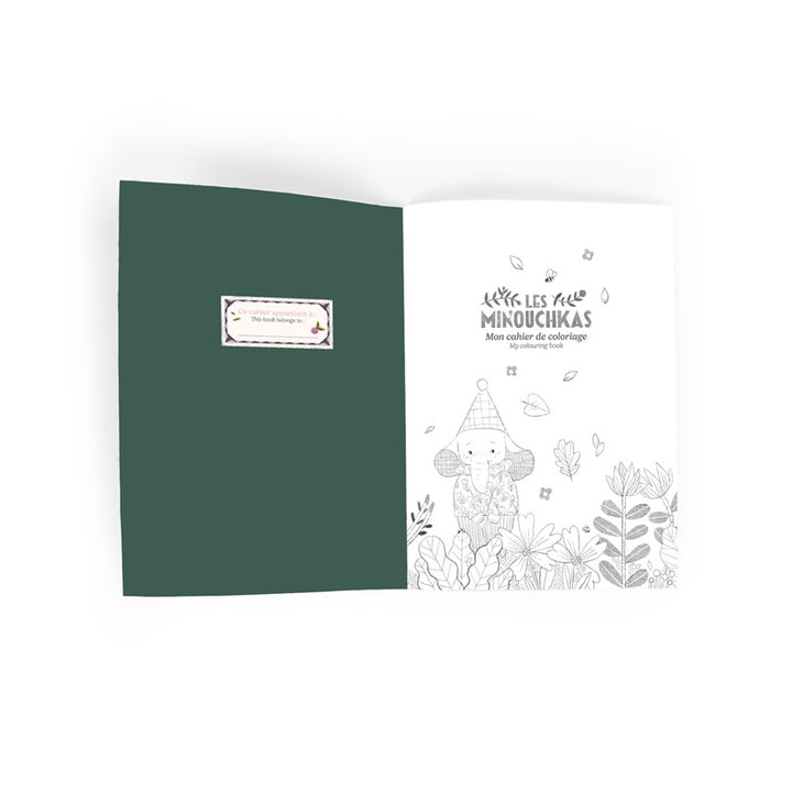 Cuaderno para colorear Minouchkas