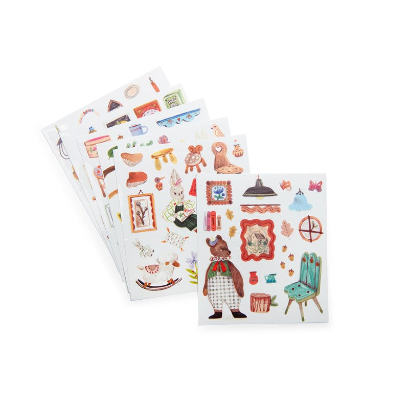 Cuaderno de pegatinas Minouchkas