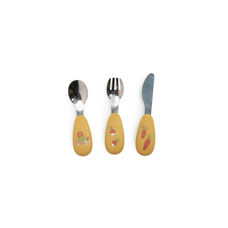 Set de cubiertos silicona