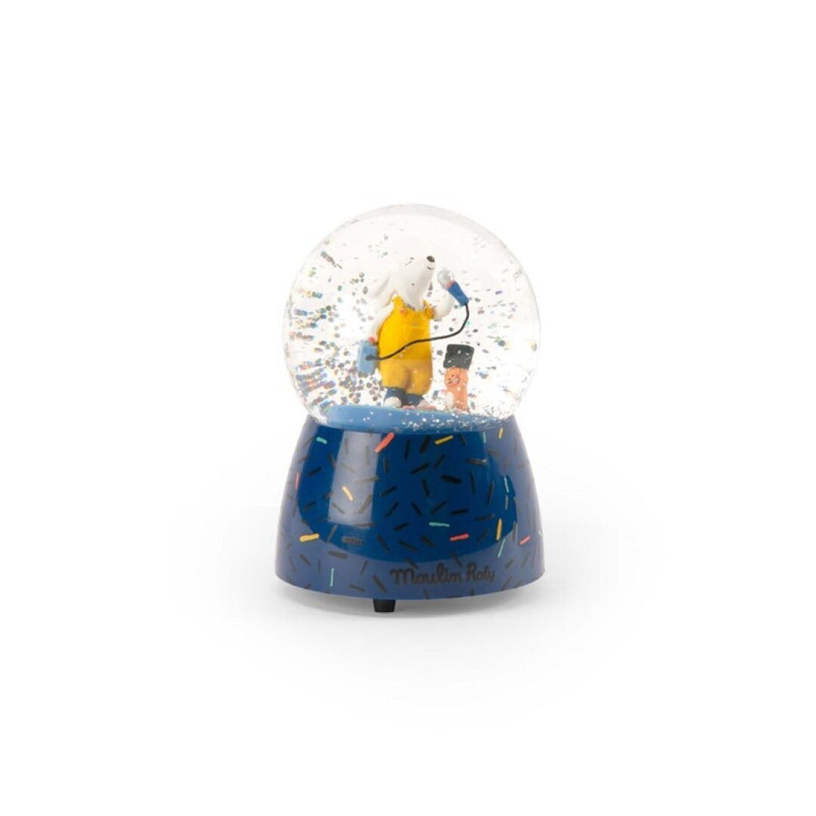 Bola de nieve musical Puce & Pilou