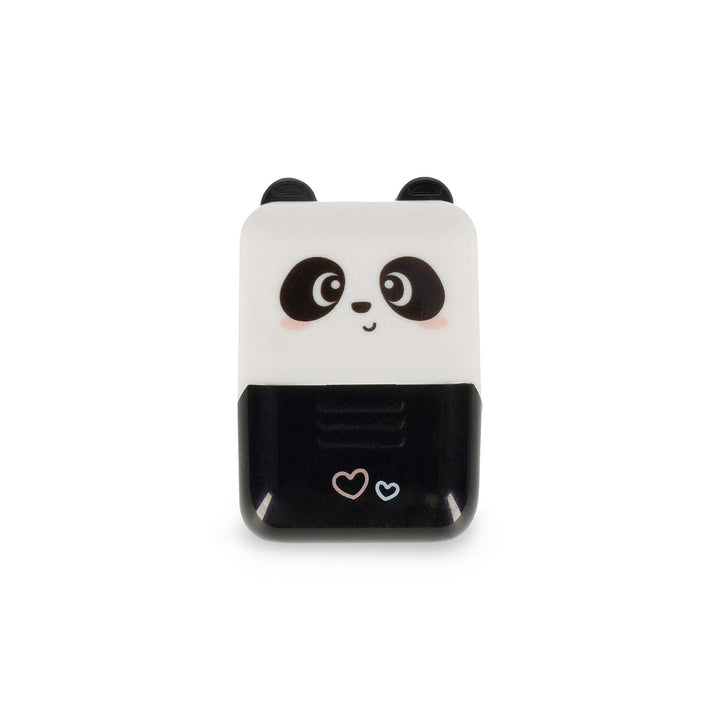 Sello decorativo de rodillo - Deco Roller Stamp - Panda - tinta negra
