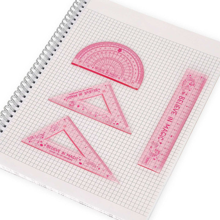 Set de geometría - You rule! - Unicorn