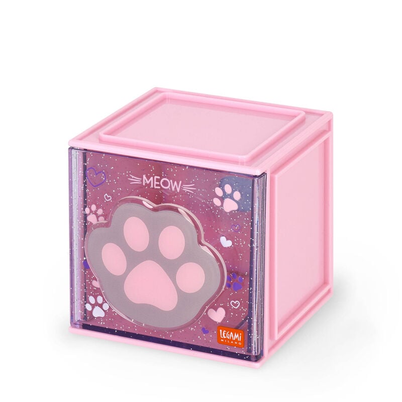 Organizador Modulable de Escritorio - Cutie Cube - Kitty