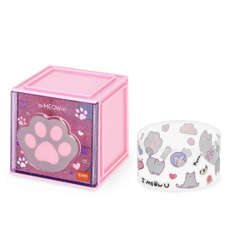 Organizador Modulable de Escritorio - Cutie Cube - Kitty