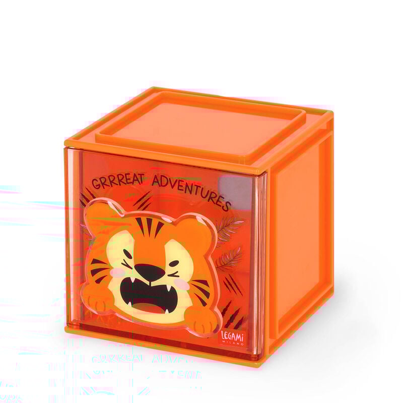 Organizador Modulable de Escritorio - Cutie Cube - Tiger