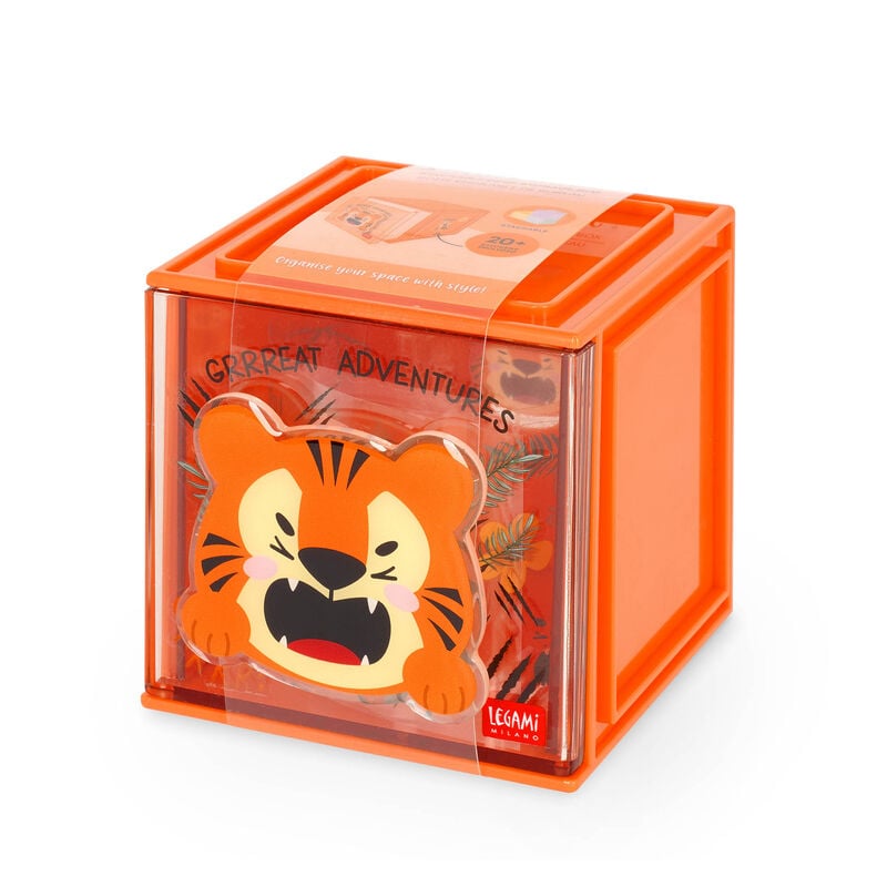 Organizador Modulable de Escritorio - Cutie Cube - Tiger