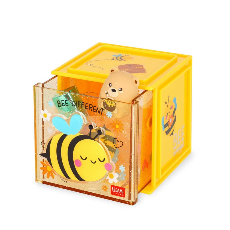 Organizador Modulable de Escritorio - Cutie Cube - Bee