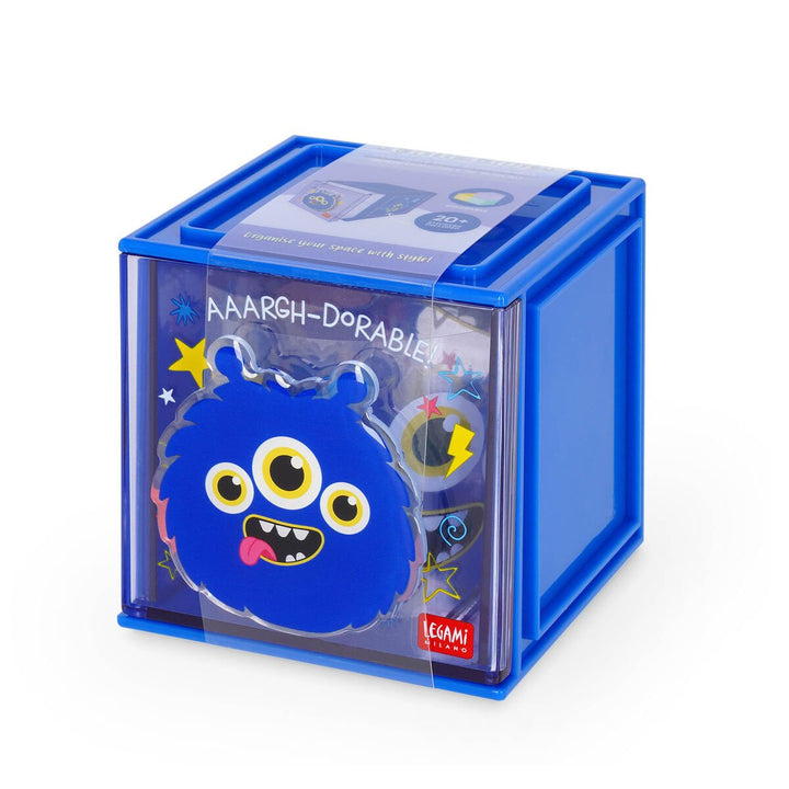 Organizador Modulable de Escritorio - Cutie Cube - Monster