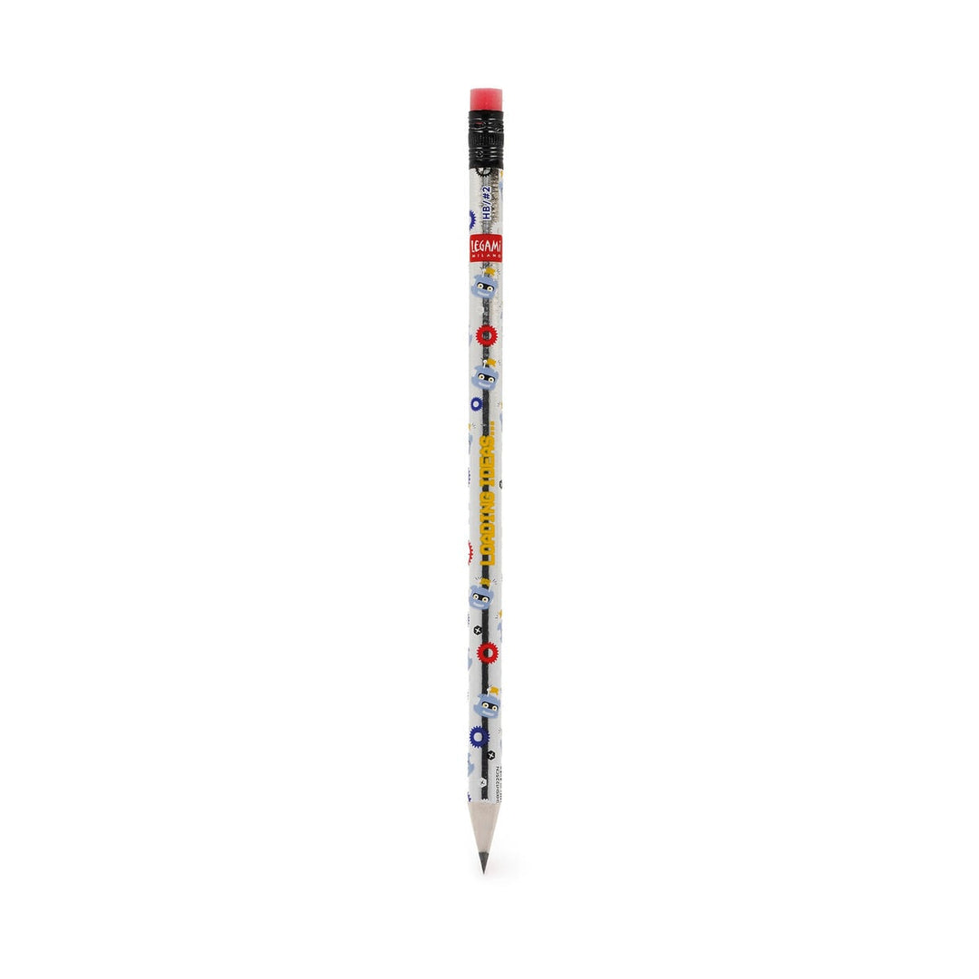 Lápiz de Papel Reciclado Robot - I Used To Be a Newspaper