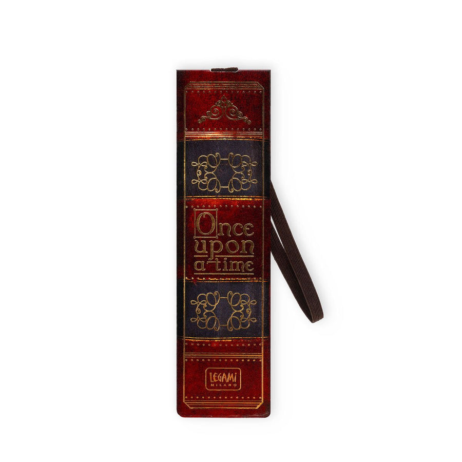 Marcapáginas Ilustrado con Elástico - Vintage Book - Bookmark