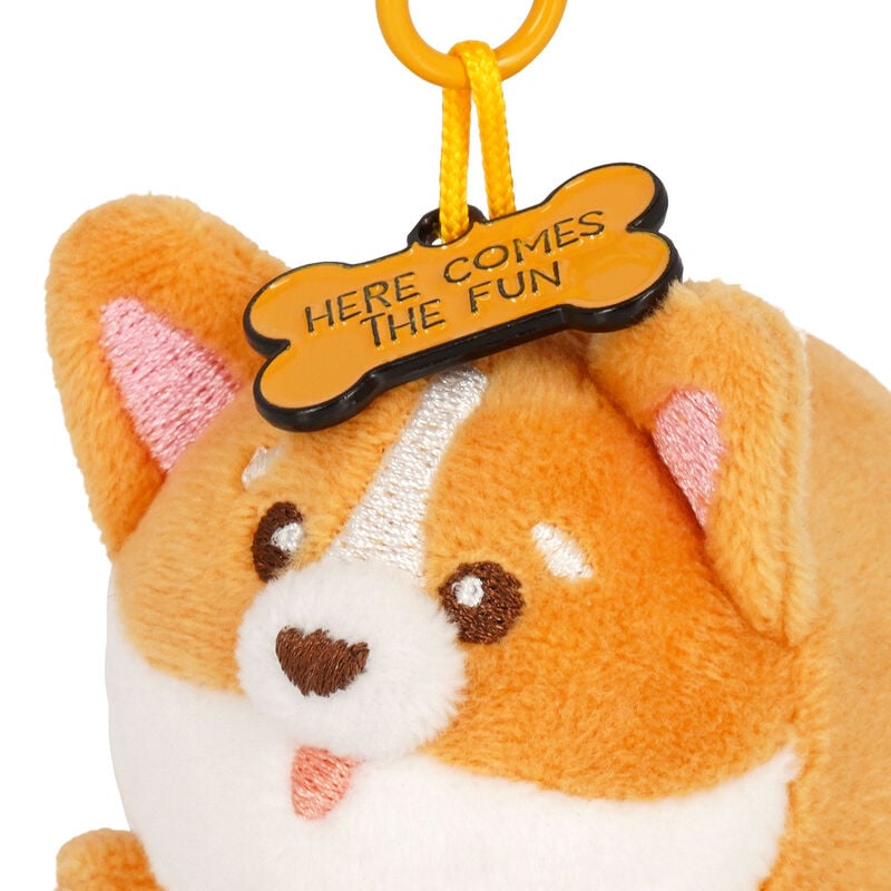 Llavero de peluche - super soft! - Tiny - Corgi