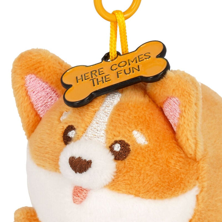 Llavero de peluche - super soft! - Tiny - Corgi