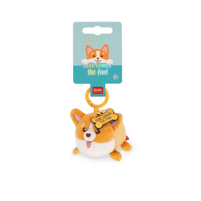 Llavero de peluche - super soft! - Tiny - Corgi