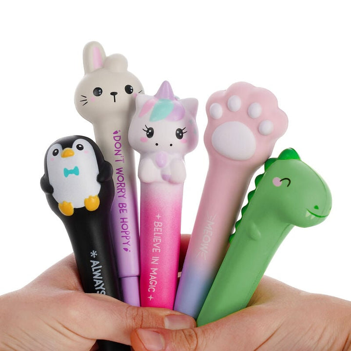 Bolígrafo de gel Squishy - Squeezies - Penguin