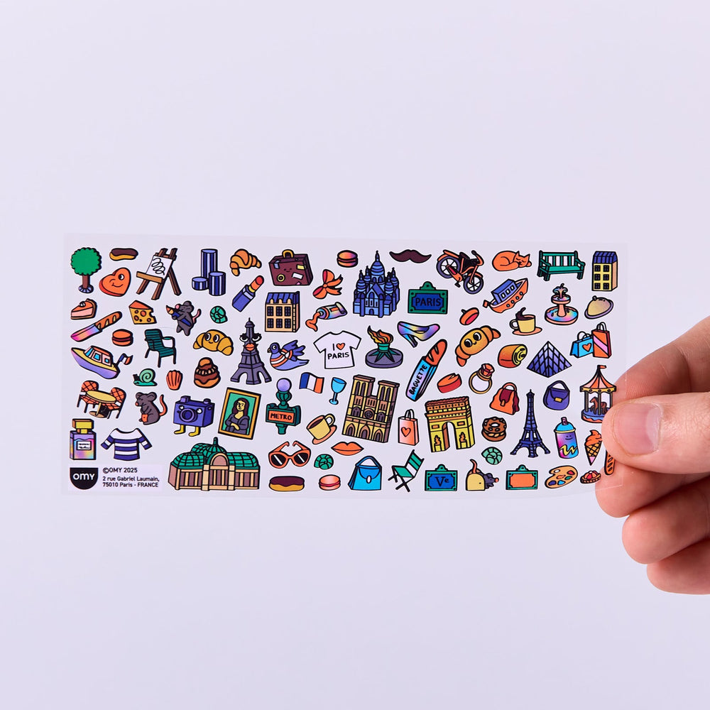 Stickers Cafe Paris