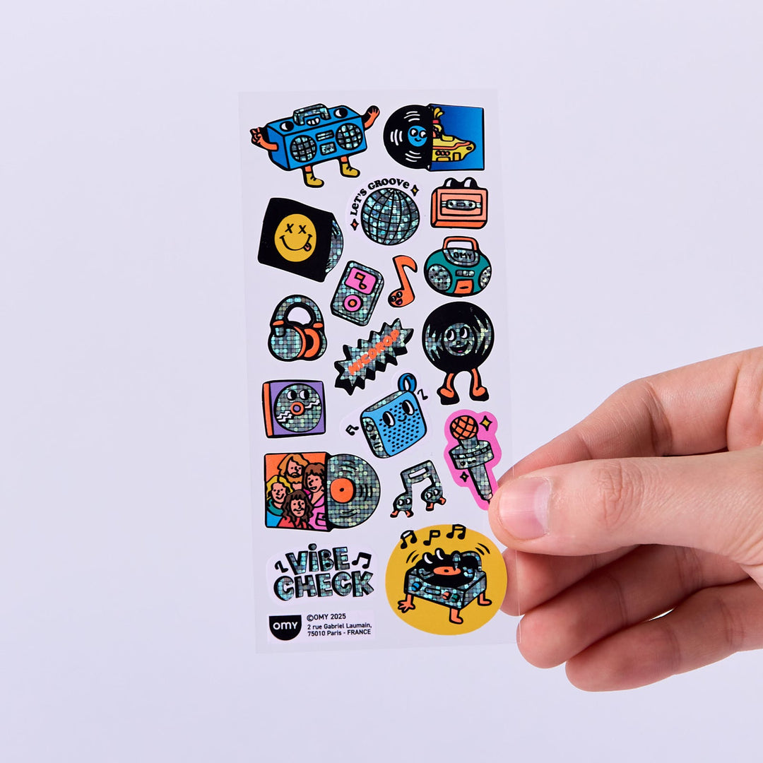 Stickers Iconic Music