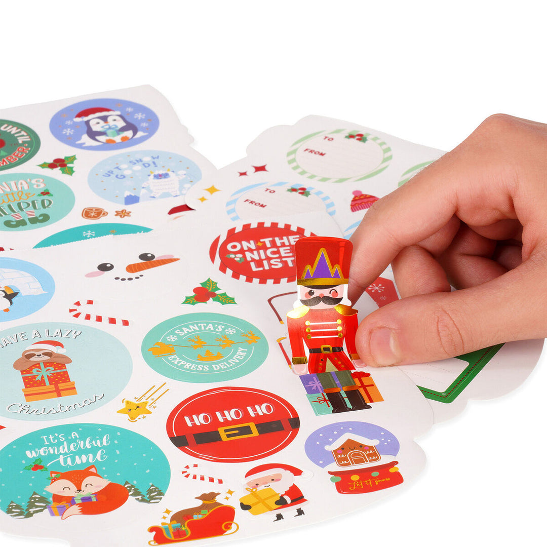 Cuaderno de Adhesivos Navideños - Sticker Book