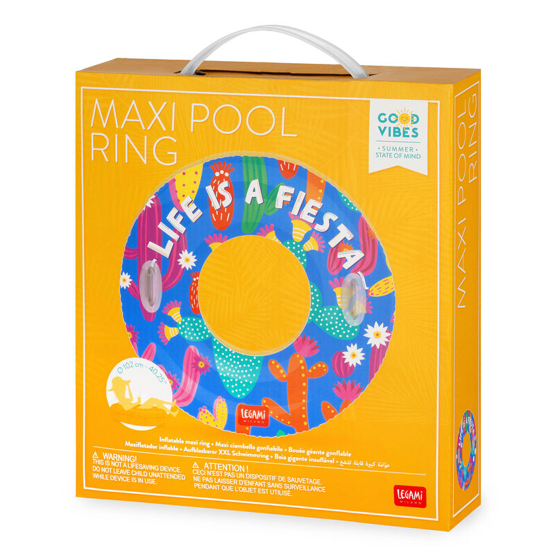 Maxiflotador Inflable para la Piscina - Cactus